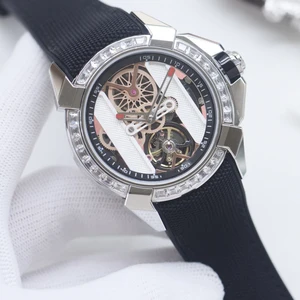 2026New High-quality Designer Men's Mechanical Watch Classic Elegant Round Dial Fashionable Automatic Winding Luxury Brand Watch