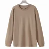 Solid Color Ribbed Light Brown