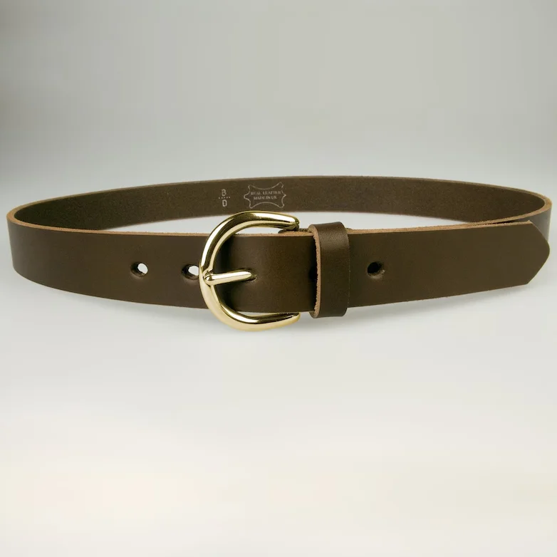 Factory Custom New Style Popular Full Grain Leather Belt High Quality Men Leather Belts Genuine Cowhide Belt