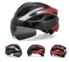 Gradient black-white-red-button-tail light