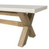 White Terrazzo + Wood