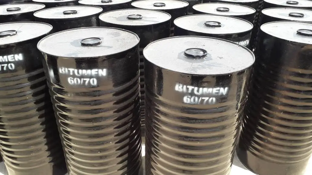 Solid/ Liquid Bitumen 60/70 80/100 In 180kg Or 150kg New Steel Drums ...