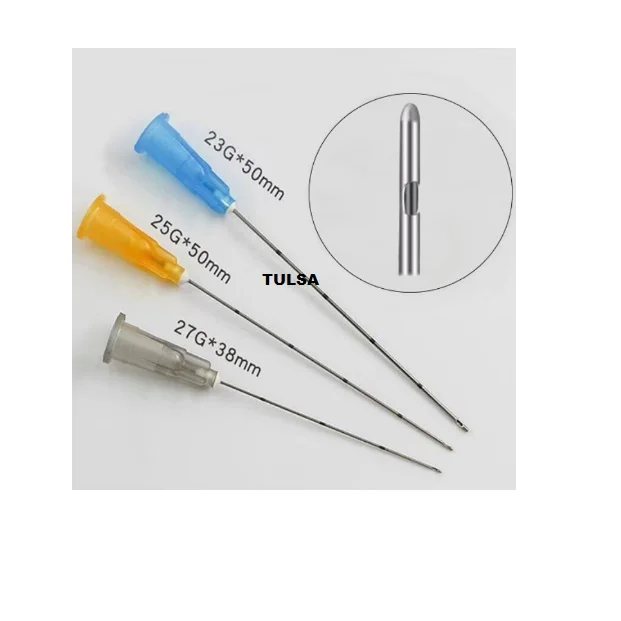 Multi Injectors Micro Needle Mesoram Type Linear Circular 3 , 5 , 7 Mesotherapy Needle