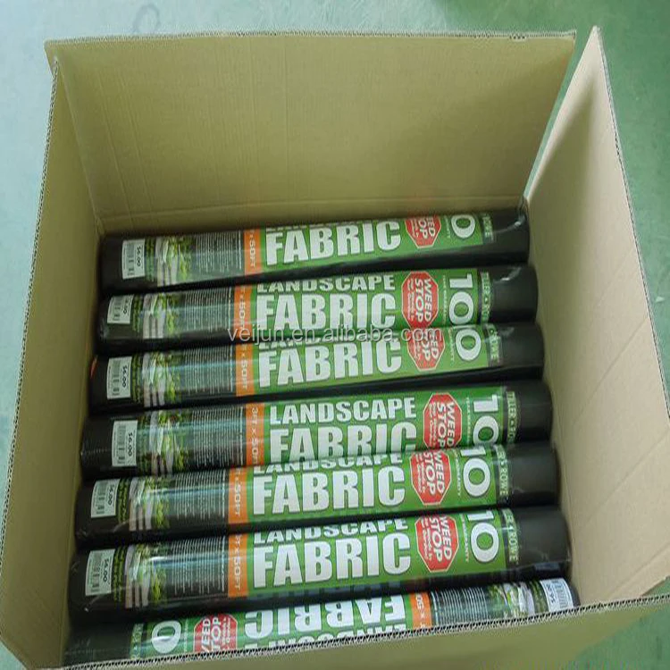 6.5ftx33ft High Permeability Garden Weed Barrier Fabric 2m X 10m