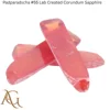 #55 Padparadscha Lab Created Corundum Sapphire