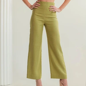 2025 New Arrival Trending Design Linen Crop Top Heather Linen Bralette Top Lace-up Top Cropped Available All Big Size