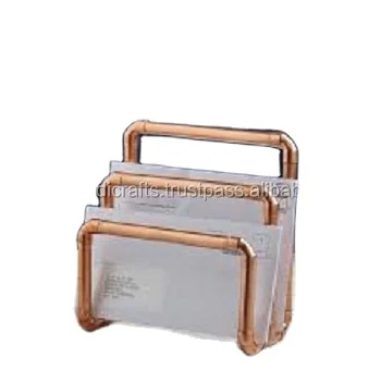 Блестящий Золотой металлический держатель для букв