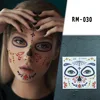 RM030-Navy Red Spider Web