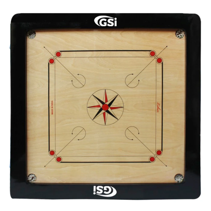 Oem Odm Handmade Custom Natural Wooden Carrom Board 8 Mm Plywood
