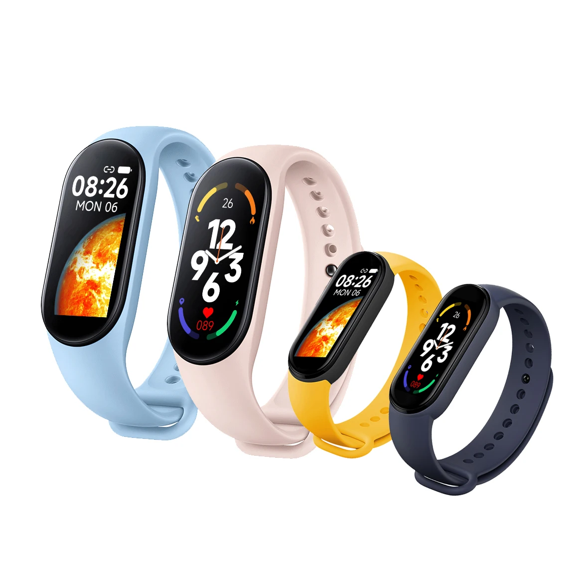 Amazon.com: M4 Exercise/Health Smart Watch, Sleek Narrow Design, HR  Monitor, Call/Msg, Sleep/Step/Calories/Distance Tracker, Waterproof,  Weather. for Adults/Kids : Sports & Outdoors
