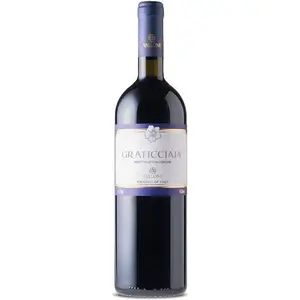 Italian Red Wine Negroamaro IGP for Barbecue and Strong Cheeses Table Wine 6 Bottles Per Box