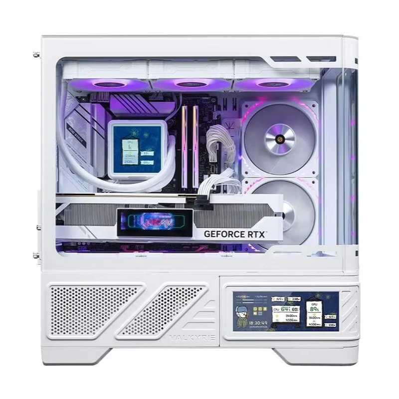 VALKYRIE VK03M ゲーミングPCケース 360度水冷対応 マイクロATX