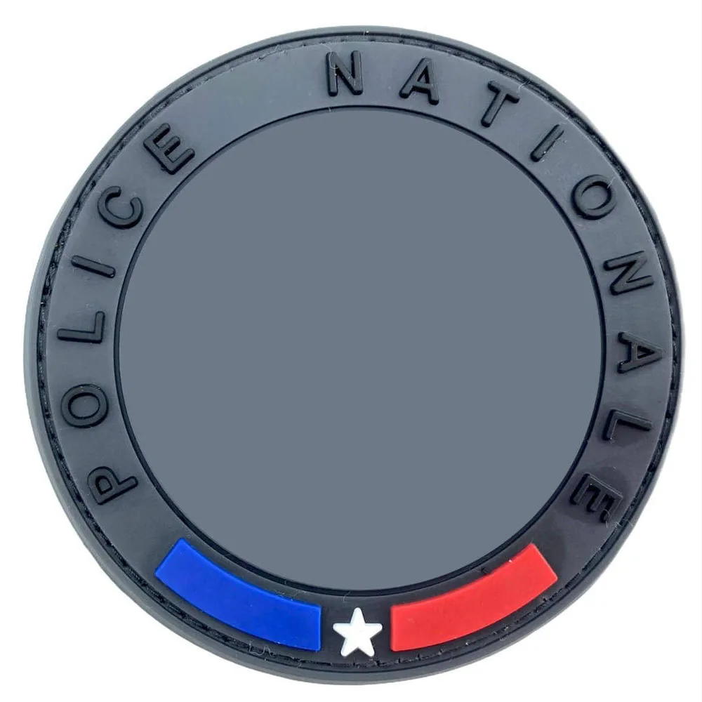 High Quality Custom PVC Silicone Rubber Patches with Valcro Backing Embroidered American Flag Design Garment Decoration Logos