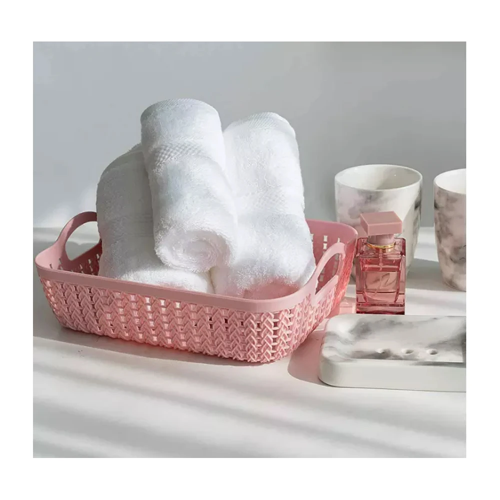 Premium Soft White Luxury Hotel Technics Customized Size 100 Cotton