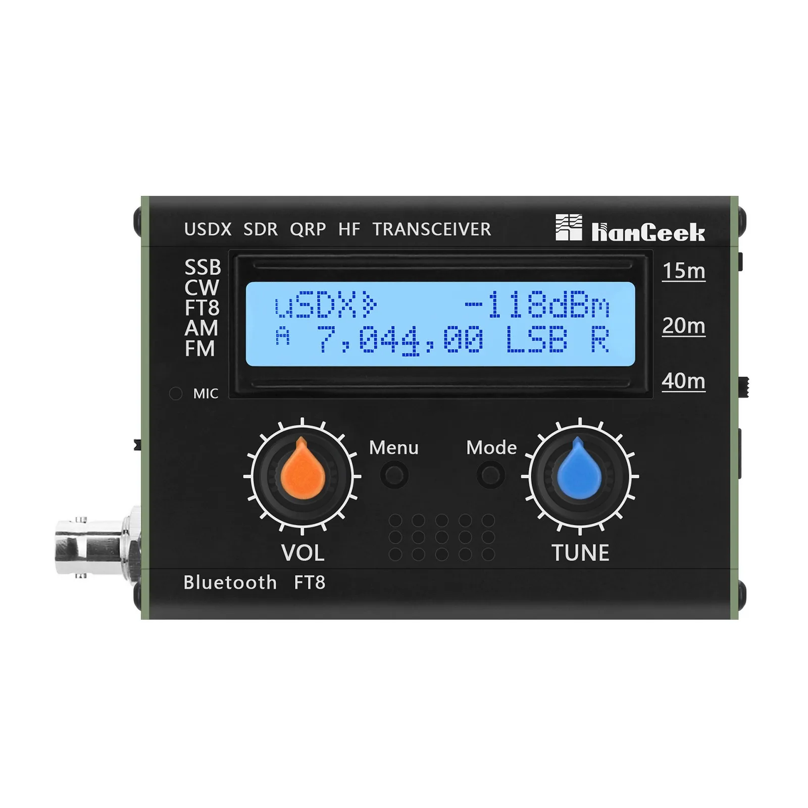 HAMGEEK USDX-FT8 5W Transceiver - All Mode HF Capabilities