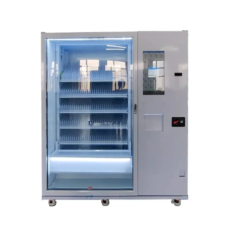 Комбинированный автомат для конфет и закусок большой емкости удобного магазина