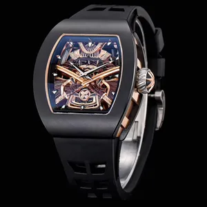 New High-quality Business Fashion Trend Sports Waterproof Men's Mechanical Watch Classic Automatic Luxury Brand Tourbillon Watch