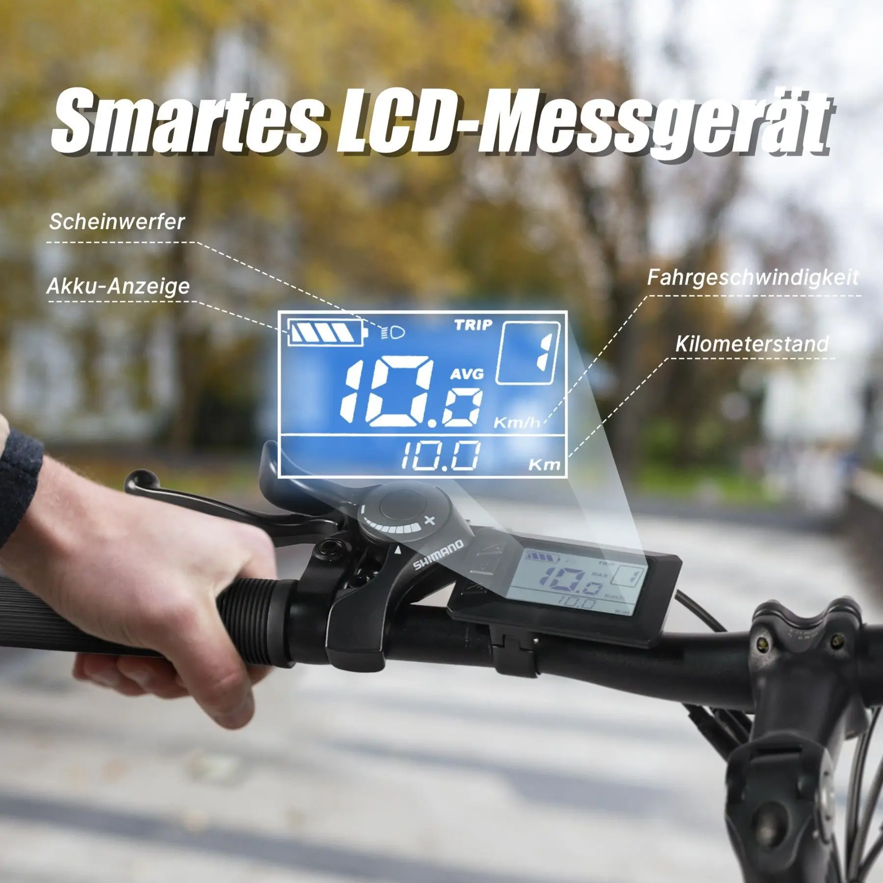 VARUN M26-2 Zoll E-Bike Elektrofahrrad48V 7.8 Ah abnehmbarer Akku E-Mountainbike
