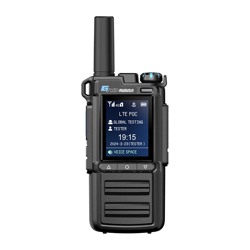 Durable, Drop Resistant, Dustproof, and Dual Sim Cards Voki Toki 4G Long Range Internet Walkie Talkie 100 km Range