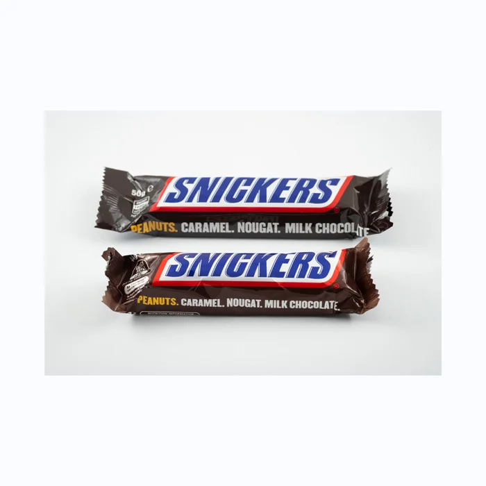 Hot Snickers Peanut Sandwich Chocolate Bar 24*51g Energy Bar Boxed