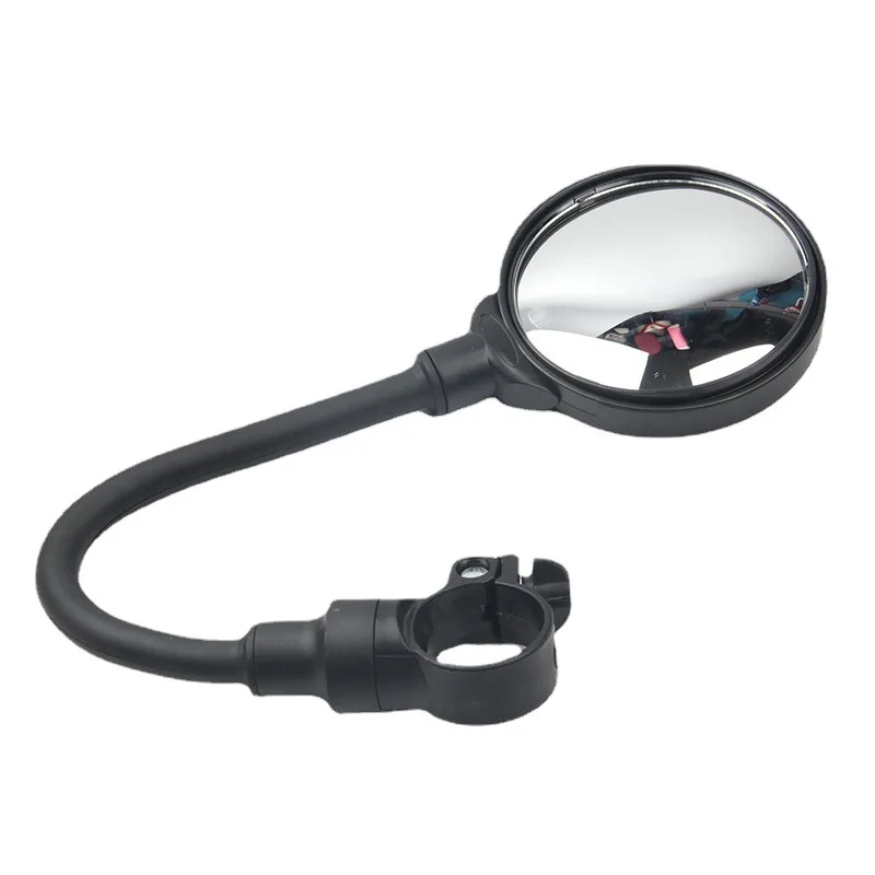 Bendable Bicycle Rearview Mirrors for Mountain/Road Bikes & Motorcycles Easy Hose Adjustment OEM/ODM Brand 1 Year Warranty