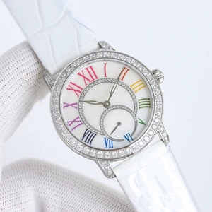 New Diamond-Studded Moissanite High-End Luxury Women's Mechanical Watch Designer Fashionable Casual Retro Automatic Brand Watch
