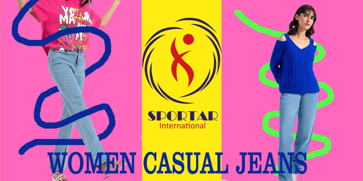 High Quality 2023 Design Women Grey Color Wide Flare Boot Cut Jeans