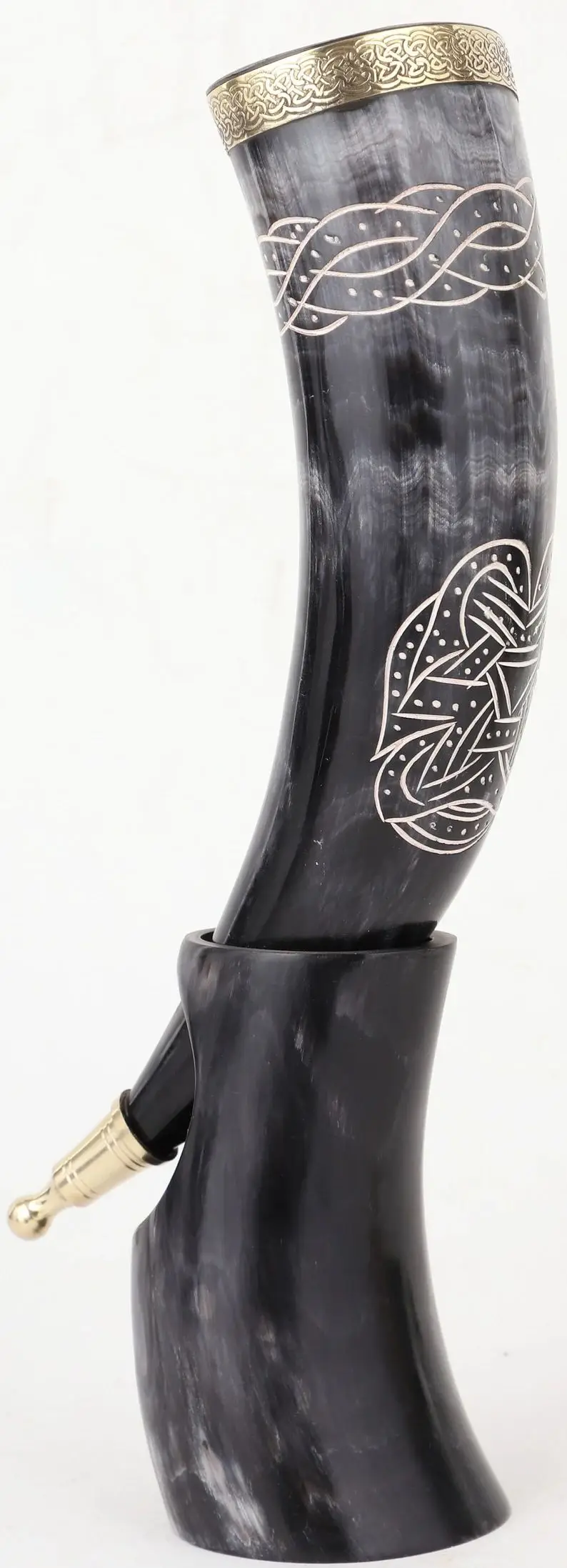 Export Selling Viking Drinking Horn Custom Design Viking Drinking Horn