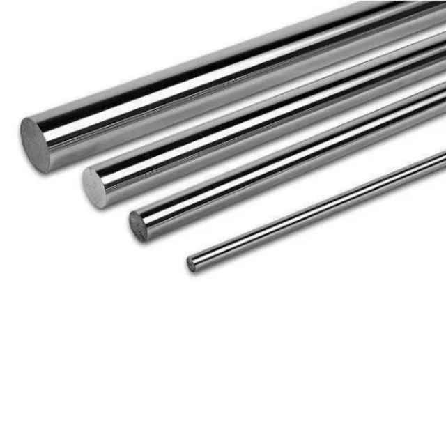 sae1045 C45E Piston Rod s45c Hydraulic Cylinder Hard Chrome Plated Rod Chrome Plated Liner Rods Axis For Machinery