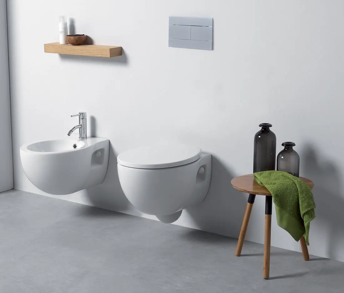 Rimless WC Design