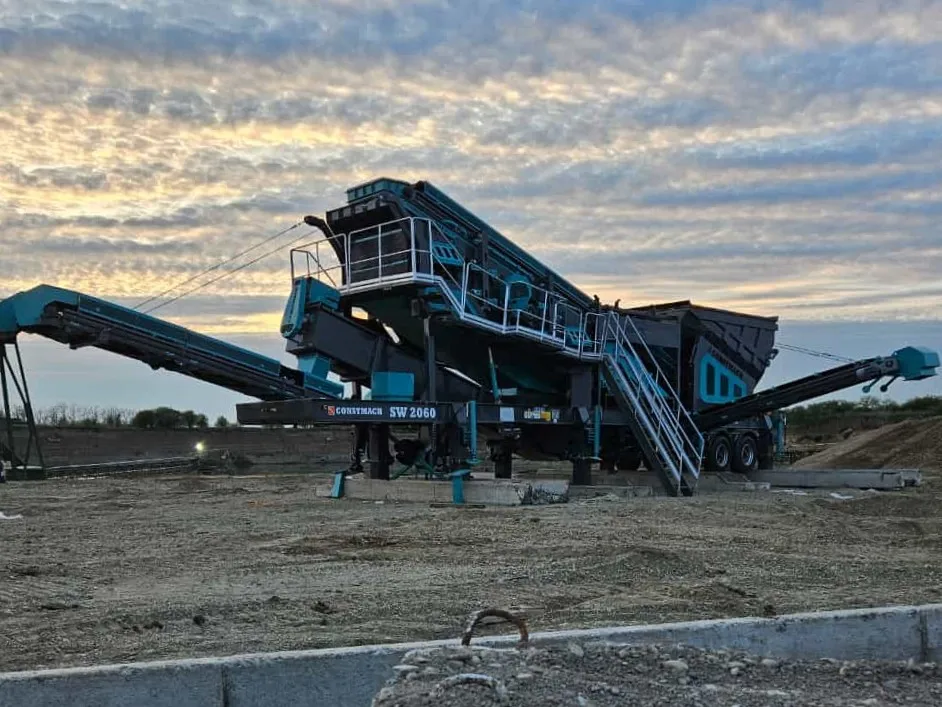 Mobile Sand Screening and Washing Plant, Sand Washing Machine