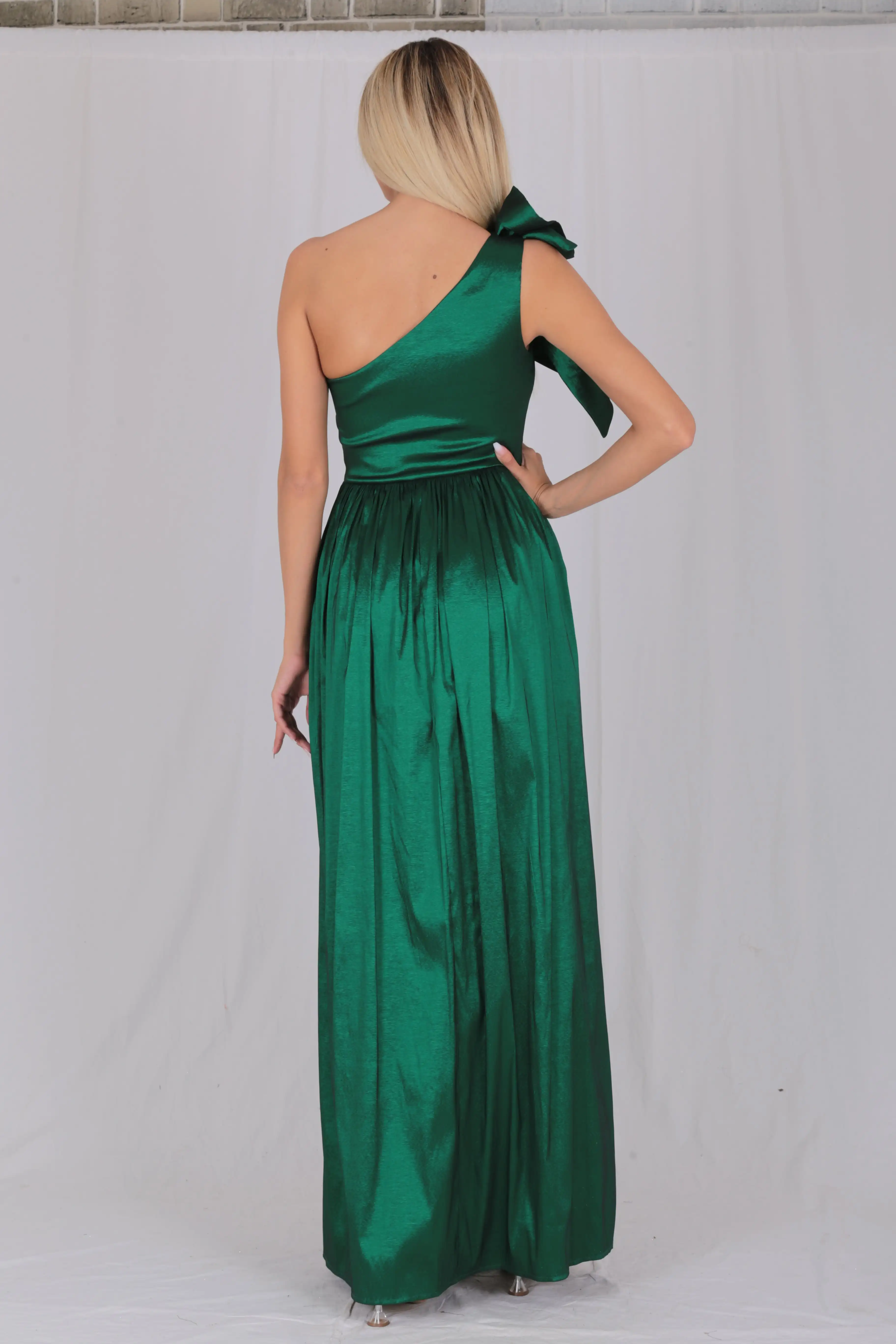 Women Evening Dresses Wholesale Clothing Summer Party Dress Dark Green