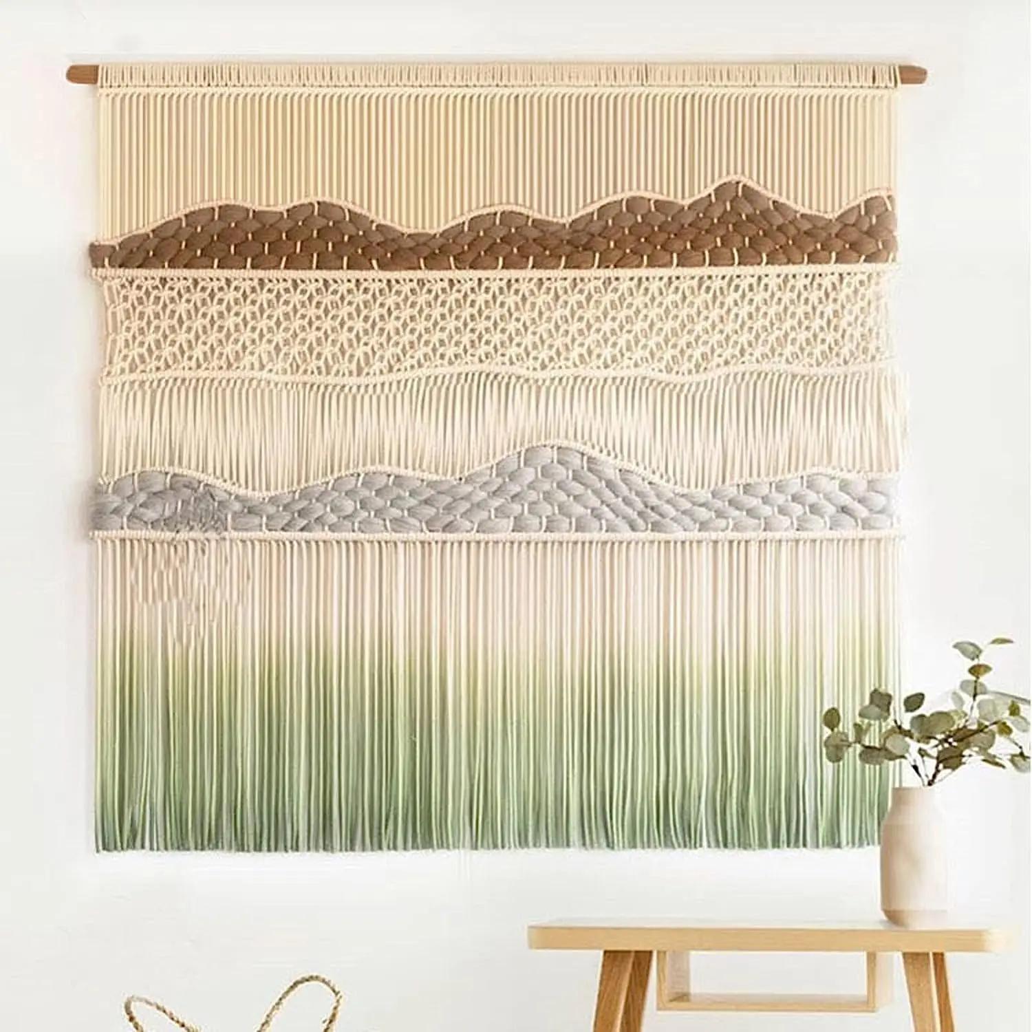 Woven Large Macrame Wall Hanging Handmade Homeware Products Tapestry ...