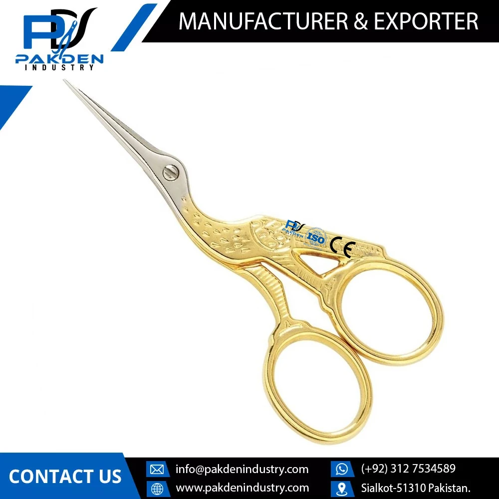 Производство 100% Высококачественные ножницы из нержавеющей стали с вышивкой/новейший дизайн новейших модных ножниц вышивкой
