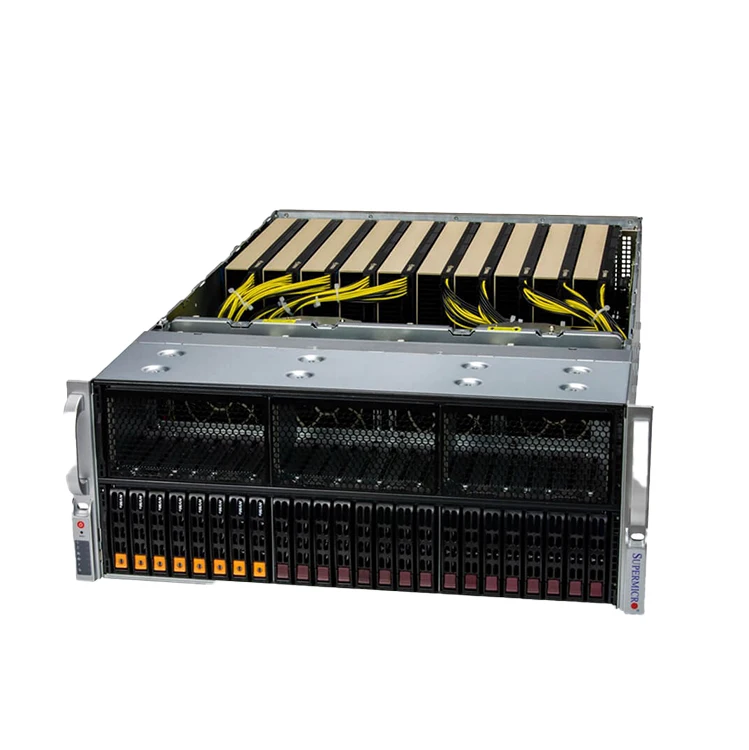 Supermicro 4U Rackmount Server with 32 DDR4 DIMM Slots 1.2 TB SAS 10000Rpm and GPU Support
