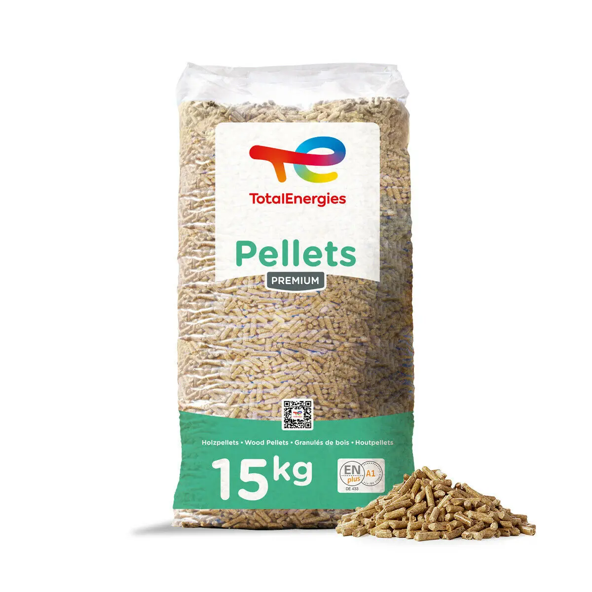 Enplusa1 Wood Pellets A1 6mm 8mm Big Bag Or 15 Kg Bags Fuel Oak