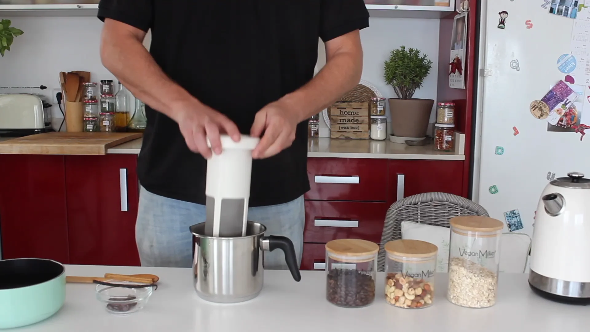 Nut Milk Maker Soul Blender Accessory To Make Milk From Almond Soy