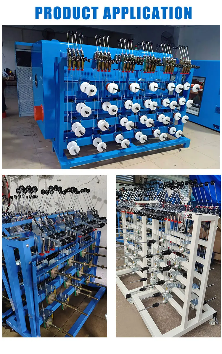 Handling Different Wire Diameters Tension Control  Pay-off Rack Plastic Guide Wheel Thin  Spring Tension Gun