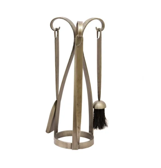 AB Tools Kaminzange Aus Gusseisen – 34 Cm, Für Holz & Kohle, Hitzebeständig