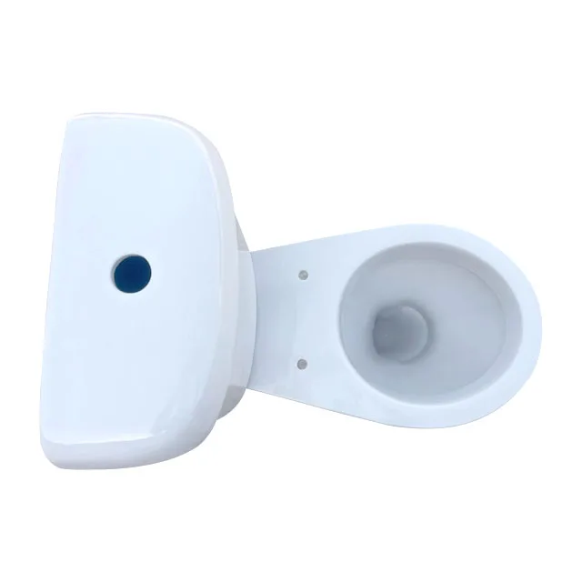 Italian Modern Style Two-Piece Ceramic Modular Bathroom Toilet Seat with WC S Trap & Seat Cover Wall Mounted for Hotel Use