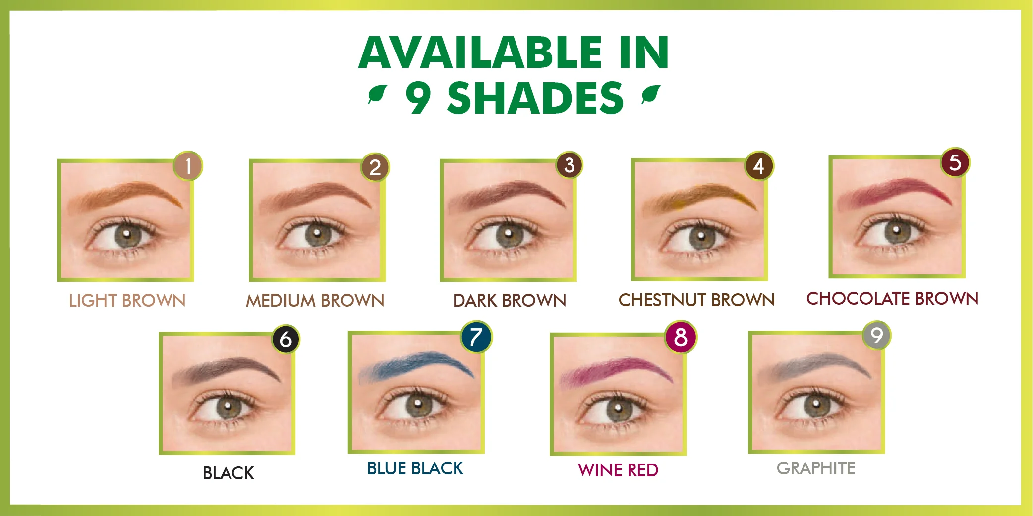 Customized Top Quality Liquid Eyebrow Tint Stain 15ml Hybrid Stain