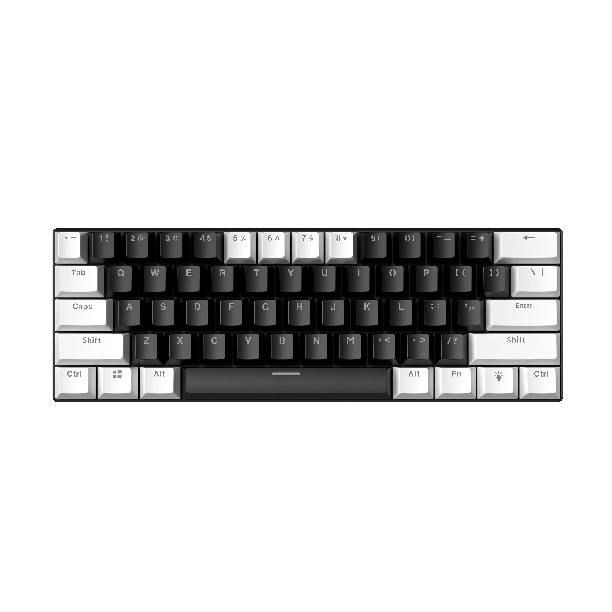 OEM Blue Switch Wired Type C Hot Swappable RGB Backlit Color Lighting for Computer DIY Trading Mechanical Gaming Keyboard