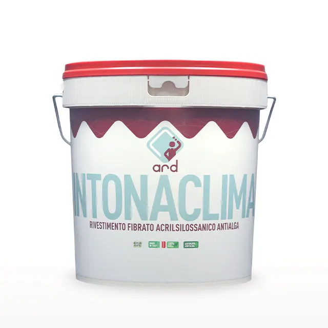 Top Italian Quality Wall Paint Intonaclima 1.5 mm for Exteriors Exterior Wall Paint Color Chart