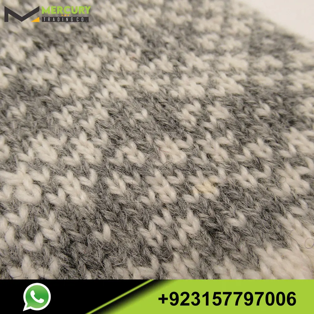 Модные женские шерстяные вязаные варежки с принтом для сенсорного экрана зимние перчатки