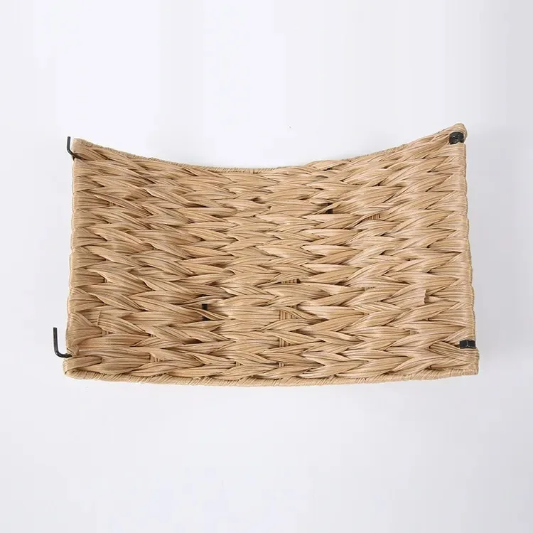 Kerstboomdecoratie Basisboommand Ins Nordic Vintage Decoratieve Basisboommand Boomrok Rond Frame Hek Boomvoetplanten (Grijs