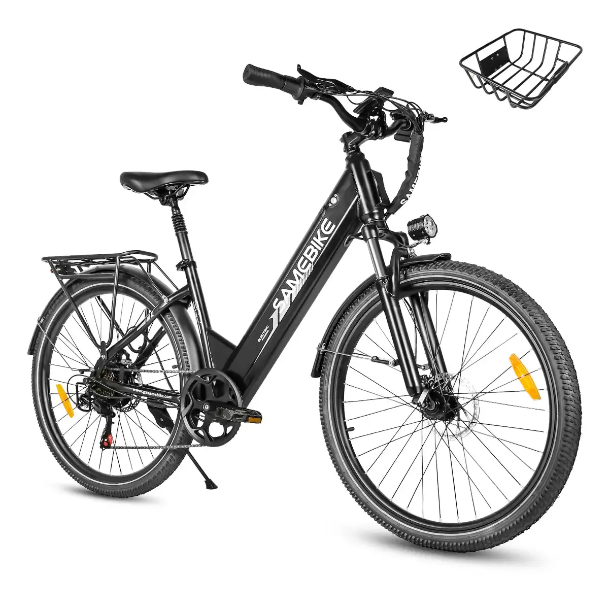 RS-A01 Pro-T Urban Elektrofahrrad, 500-W-Hinterradnabenmotor, 60-V-Akku, intelligentes elektronisches Citybike, Reichweite über 40 km