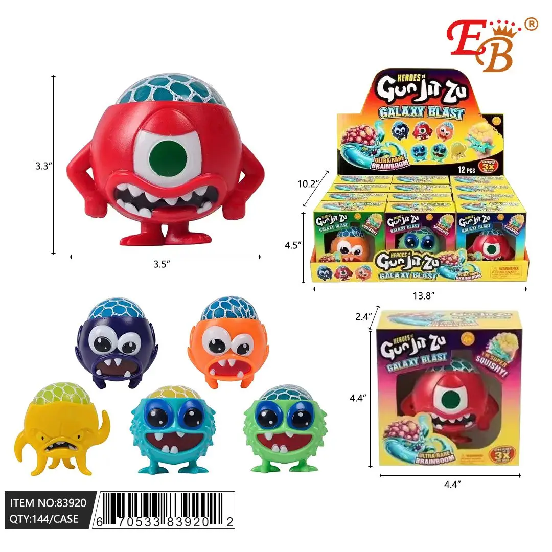 For GOO JIT ZU Super Squishy 12DZ/CS Toy Figure Statues 144PCS/Carton ...