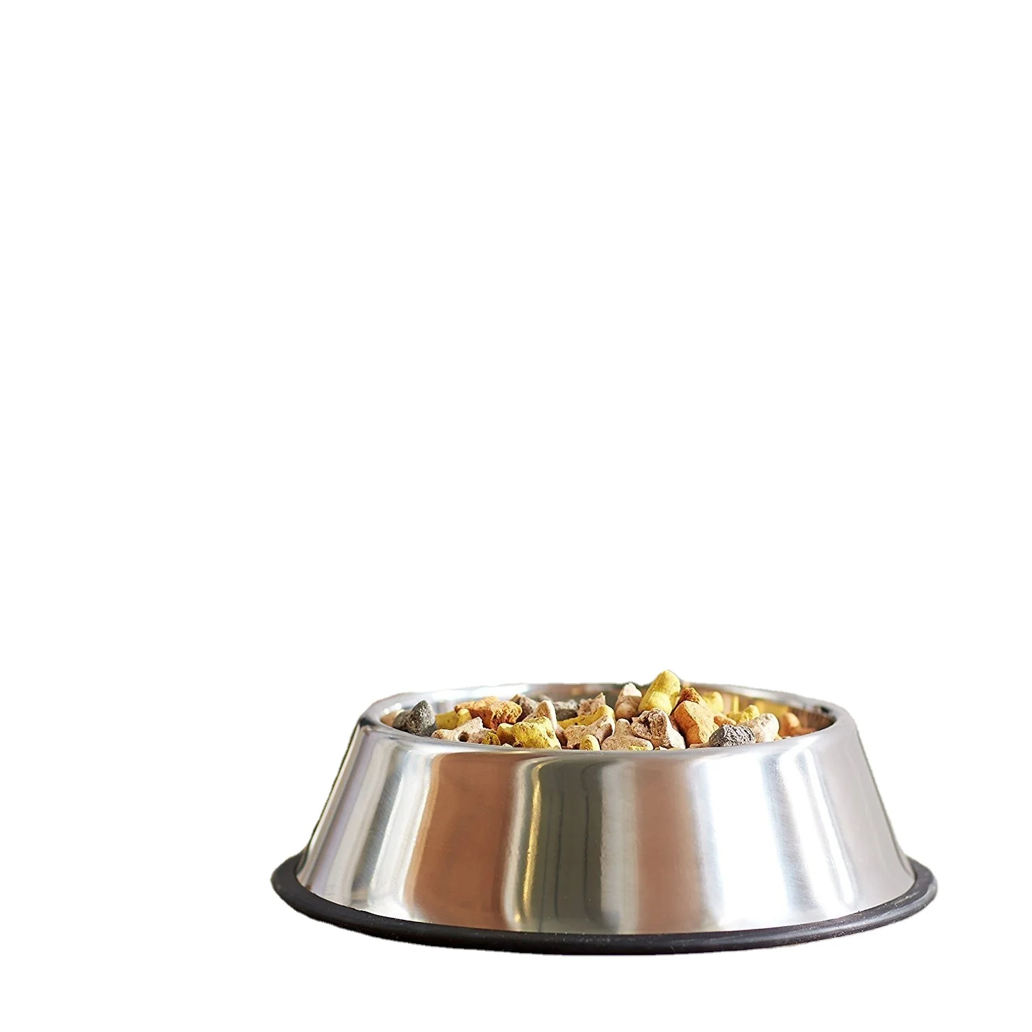 Big Dog Bowl Stainless Steel Gold Pet Bowl