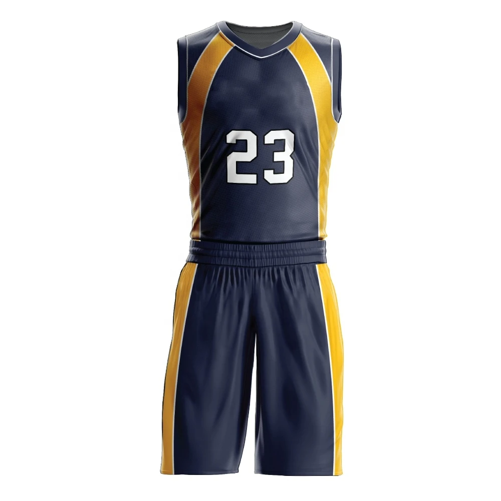 Latest Plain Black And Gold Basketball Uniform Design Basketball Jersey ...