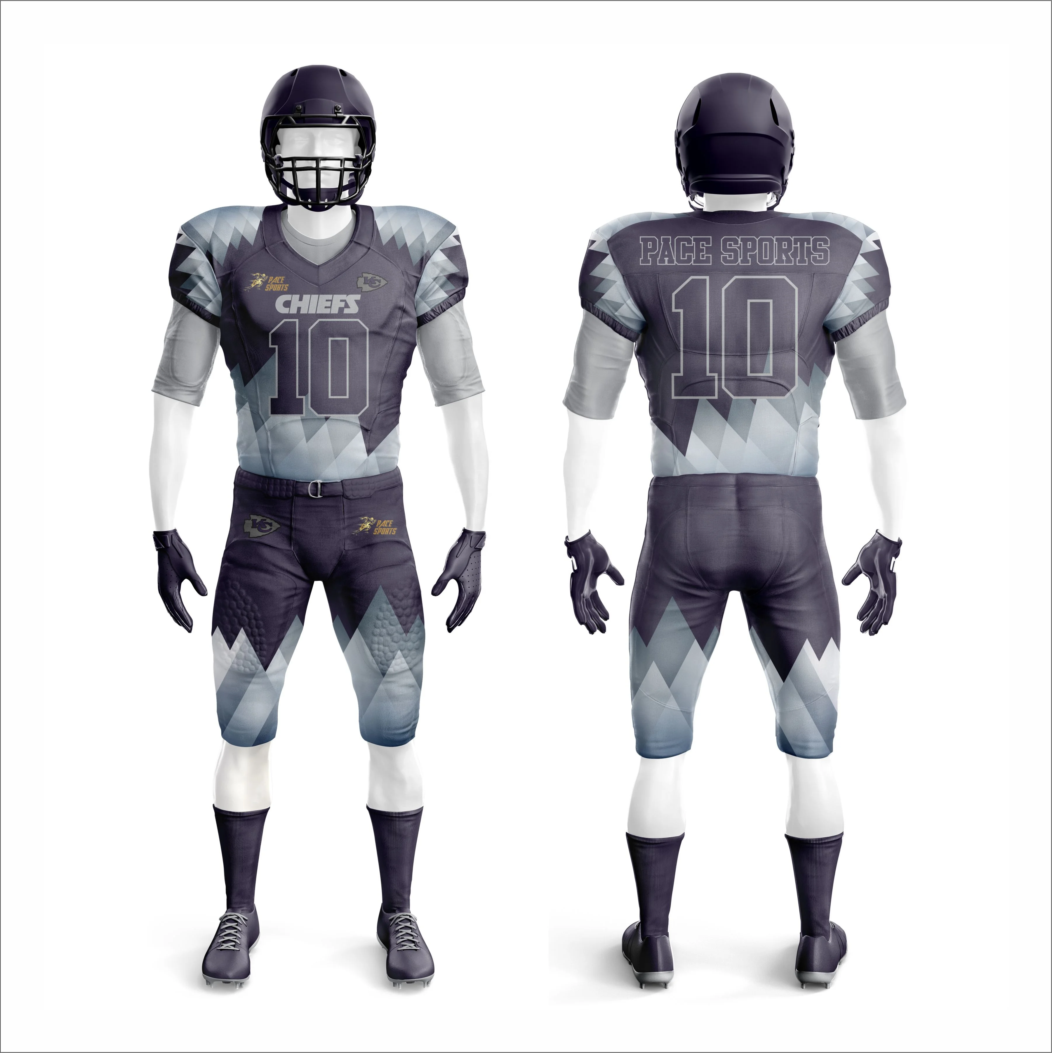 create american football uniform jersey designs